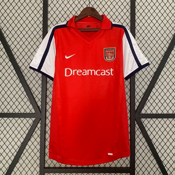 Tailandia Camiseta Arsenal Replica Primera Ropa Retro 2001 2002